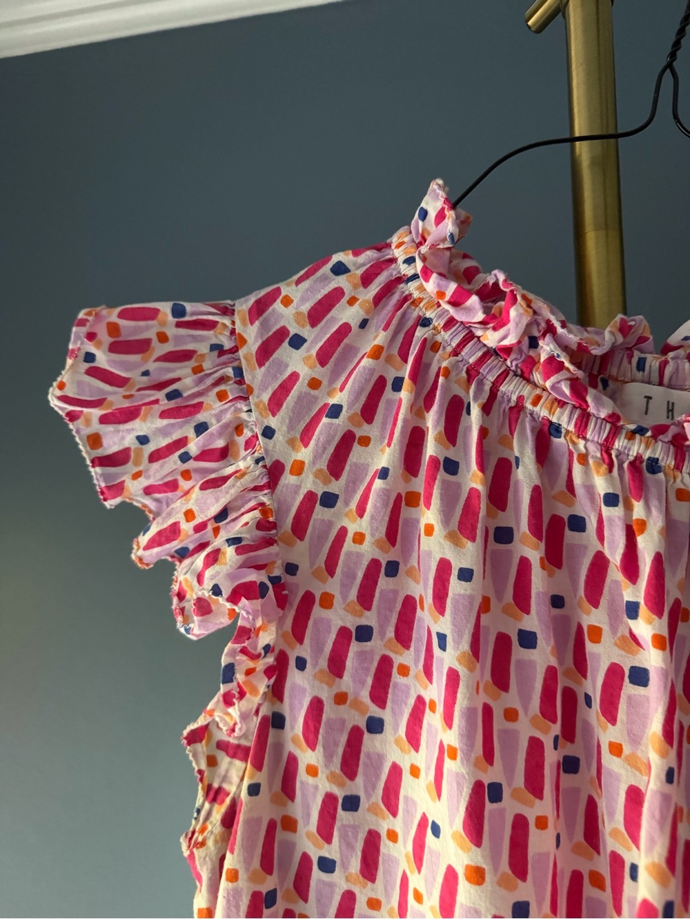 THML Printed Ruffle Blouse - Picture 2 of 4